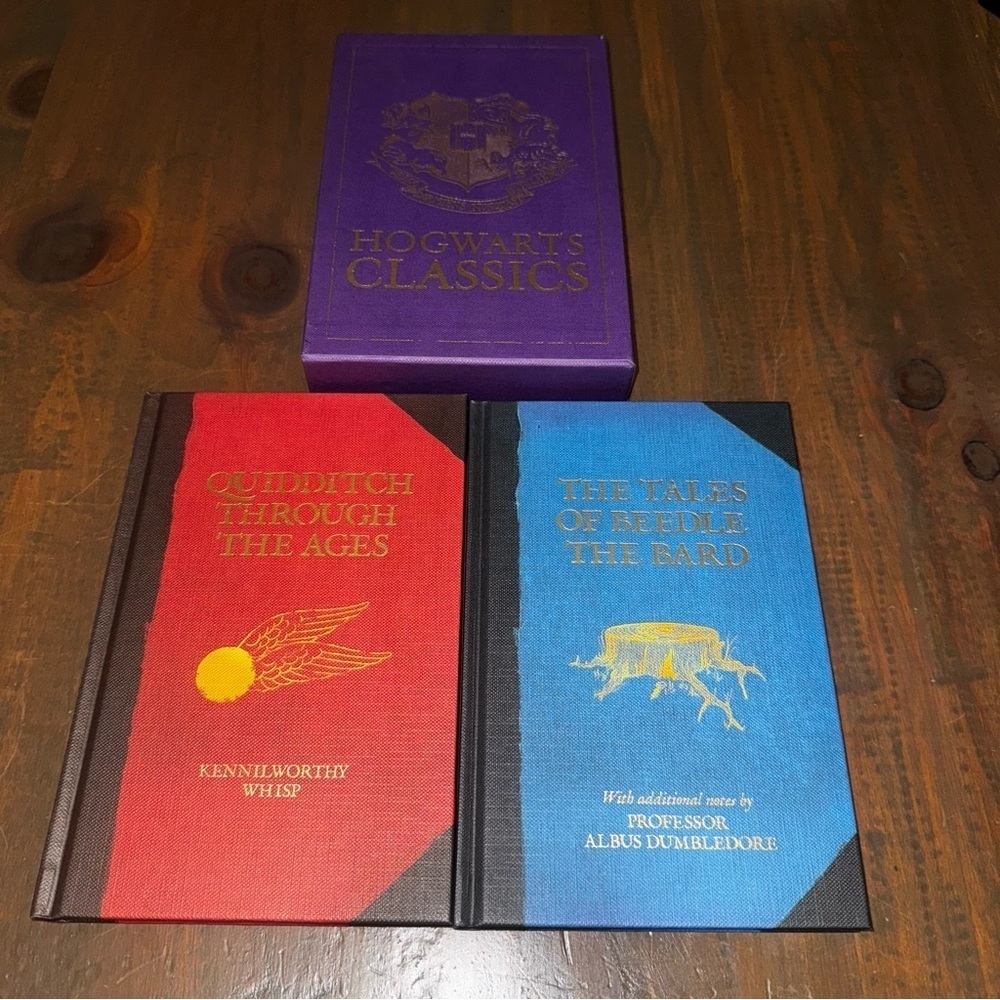The Hogwarts Classics Box Set By J. K. Rowling (Harry Potter) (Hardcover Boxset)